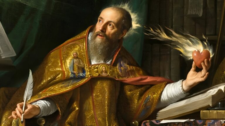 Imagen promocional del Seminario sobre San Agustín de Hipona